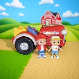CoComelon Official Musical Tractor w/Sound Songs & Exclusive Farm JJ Figure